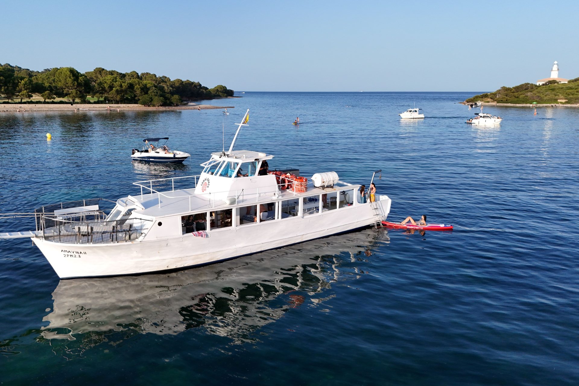 Escursione con aperitivo a bordo nella Baia di Alcudia