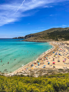 Spiaggia Cala Mesquida Maiorca